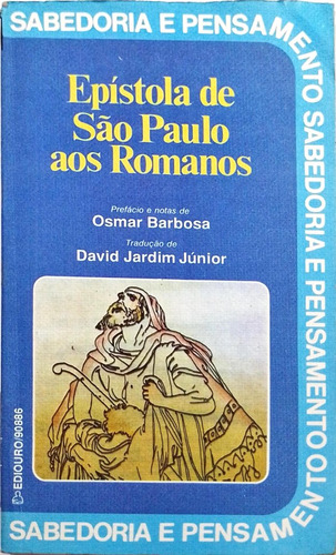 Livro Epístola De São Paulo Aos Romanos