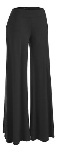 Pantalon Palazzo Mujer Con Lazzo