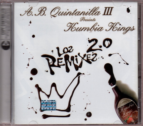 Cd A.b Quintanilla Iii Presents Kumbia Kings Los Remixes 2.0