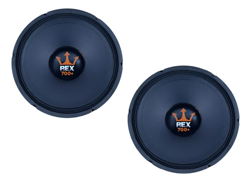 Kit 2 Médio Grave Falantes Magnum 15 Pol 700w Rms 4 Ohms