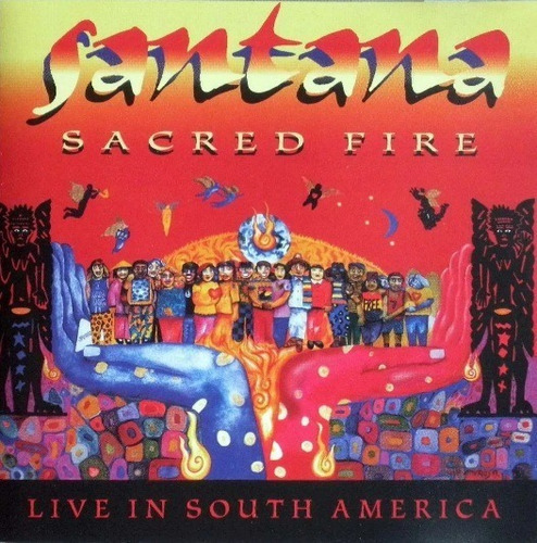 Santana - Sacred Fire - Live In South America- Cd - Origin 