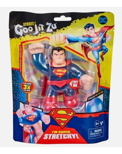 Heroes Of Goo Jit Zu Superman Dc Superheroes Super Stretchy 