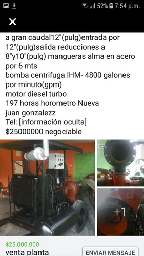 Moto Bomba Industrial.