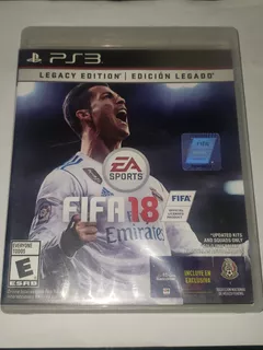 Juego Fifa 18 Ps3