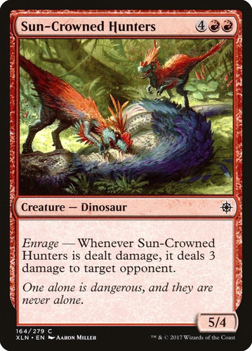 Cartas Magic Sun-crowned Hunters Ixalan Mtg Bsas