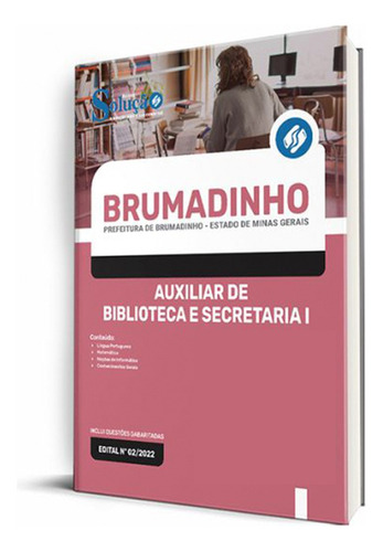 Apostila Brumadinho Mg Auxiliar De Biblioteca E Secretaria I