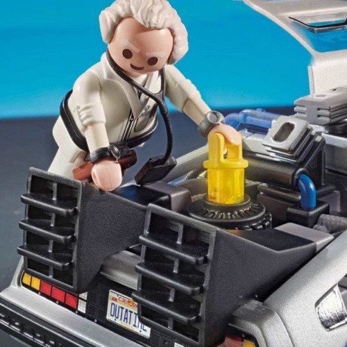 Imagen 2 de 2 de Figura Armable Playmobil Back To The Future Delorean - 70317