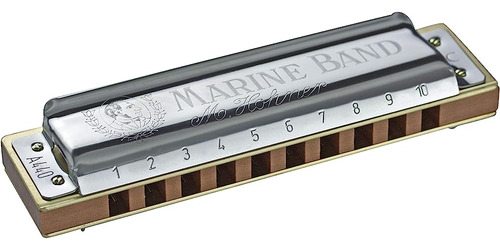 Hohner M1896036x Marine Band Classic D Harmonica