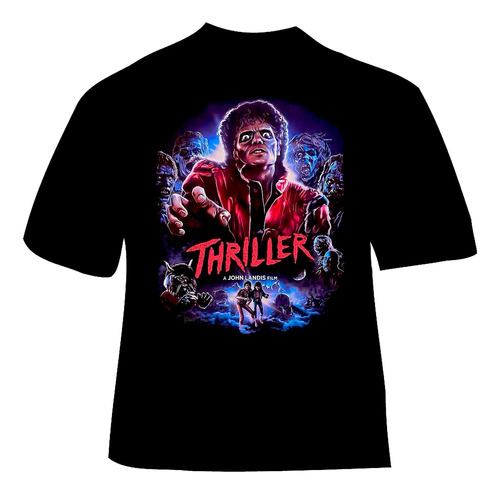 Polera Michael Jackson - Ver 07 - Thriller