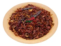 Comprar 1 Kg  Chapulines Oaxaca Ajo Y Chile Oaxaqueños 
