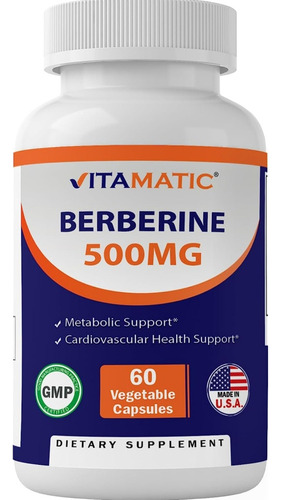 Berberina 500 Mg De 60 Tabletas 