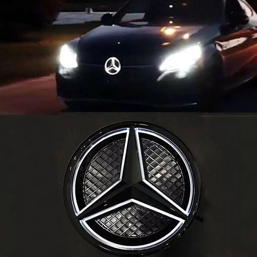 Emblema Led Para Parrilla Mercedes Benz 2011-2018