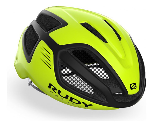 Casco De Ciclismo Rudy Project Spectrum Yellow Black Matte Color Verde Talla M