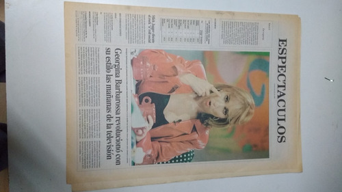 Diario Perfil 1998 Giorgina Barnarossa Revoluciono La Tv