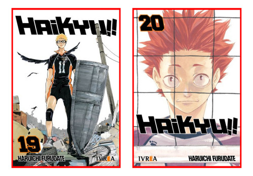 Combo Haikyu!! 19 Y 20 - Manga - Ivrea