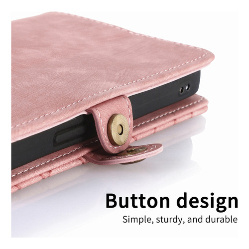 Funda Tipo Cartera De Piel Sintética Para Samsung Galaxy A03s 164/a03 166/f04, Con Ranura Para Tarjetas, Antivibración
