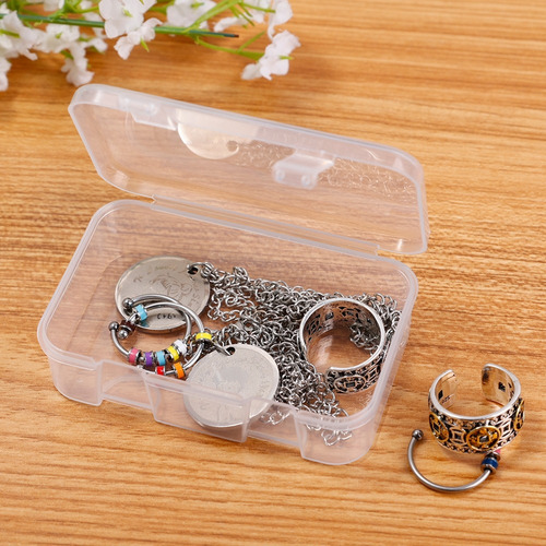 Caja De Almacenamiento Transparente Para Decoración De Uñas
