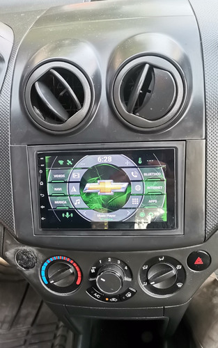 Kit Estereo Pantalla Android Touch Para Linea Chevrolet Aveo
