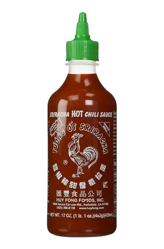 Sriracha 17 Oz Huy Fong Original Gallito 481 G
