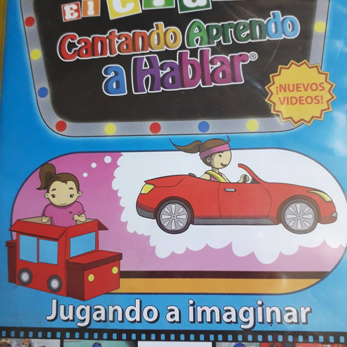 Dvd   Para  Niños  Cantando Aprendo A  Hablar   Imaginar