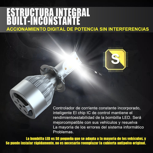 Para Ford Focus Mk3 2010-2020, Kit De Farol Led,