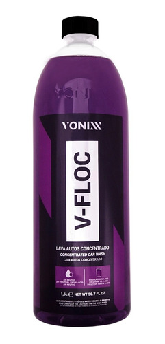 Lava-auto Super Concentrado V-floc 1,5l Vonixx