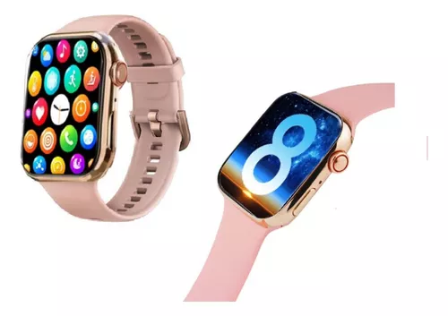 Pulsera Reloj Inteligente Smartwatch S3 Plus para Dama Frecuencia Cardíaca  Color Rosa