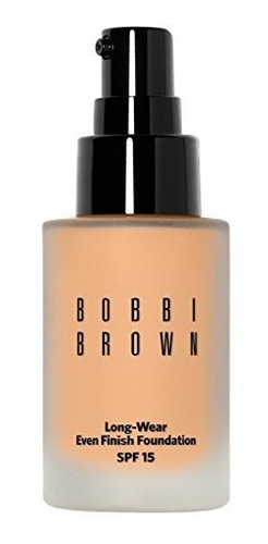 Base Bobbi Brown Larga Duración Spf 15, 4 Natural, 1 Oz.