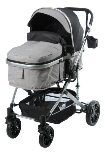 Coche Para Bebe Tipo Moisés Con Cubrepies. Plegable 