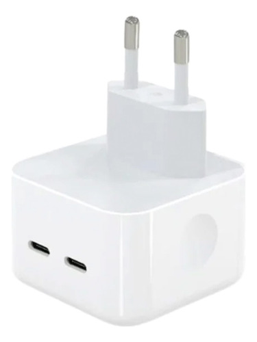 Cargador Apple 35w 2 Puertos Usb C Blanco