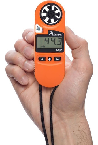 Imagen 2 de 4 de Anemómetro Medidor De Estrés Térmico Kestrel 3000hs