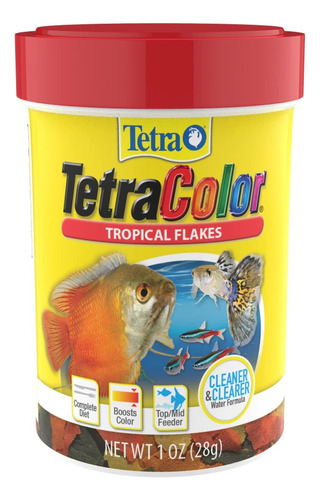 Tetra Color Flakes Hojuelas 28g - g a $909