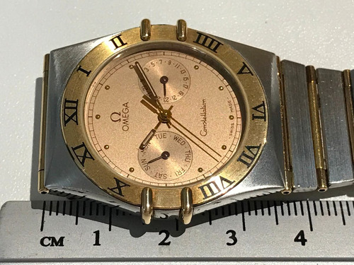 Relógio Omega Constellation Aço/ouro Comp.38mm. Larga.36mm.