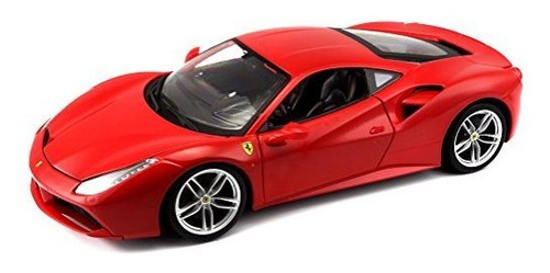Burago 1/18 Escala Diecast - 18-16008 Ferrari 488 Gtb  Rojo
