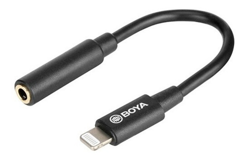 Adaptador Miniplug 3,5mm Hembra A Lightning Boya By-k3