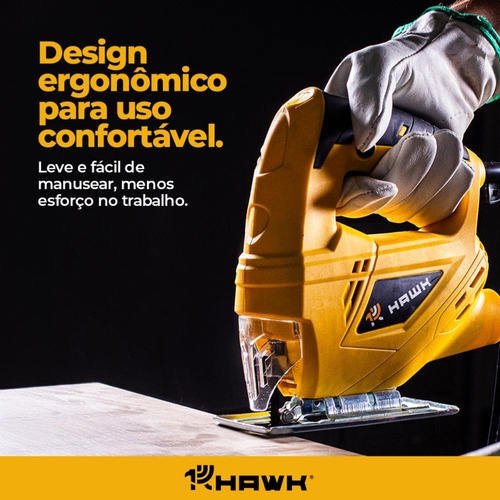Serra Tico Tico 400w Com Kit De Lâminas Para Tico-tico 3un