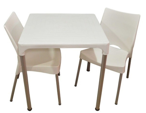 Imagen 6 de 7 de Mesa Lupe Plastica Exterior Apilable + Envío Sin Cargo Caba