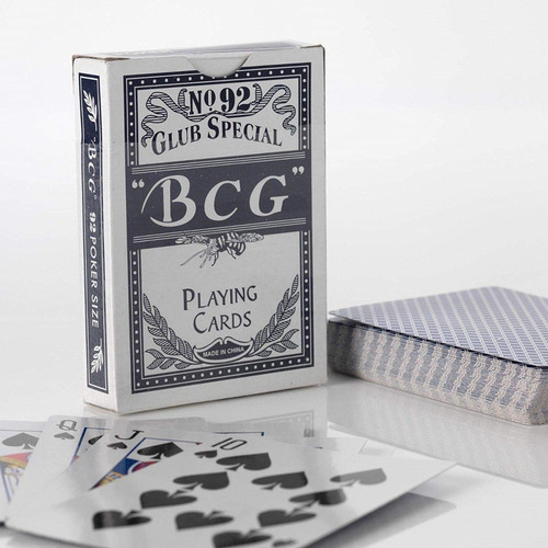 Naipes De Poker Bcg Playing Cards Club Special N° 92