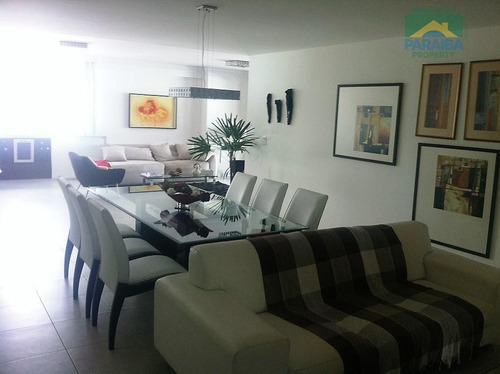 Imagem 3 de 15 de Apartamento Vista Mar À Venda - Manaíra - João Pessoa - Pb - Ap0737