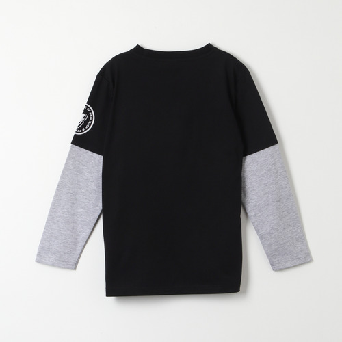 Polera Manga Larga Niño Spiderman Webhead Negro Marvel