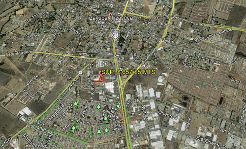 Terreno Industrial En Tizayuca Hidalgo Sup 2657 Mts