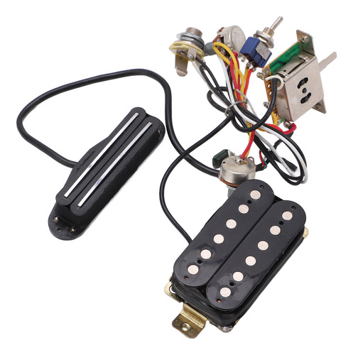Arnés De Cableado Para Accesorios De Guitarra, Doble Riel, B