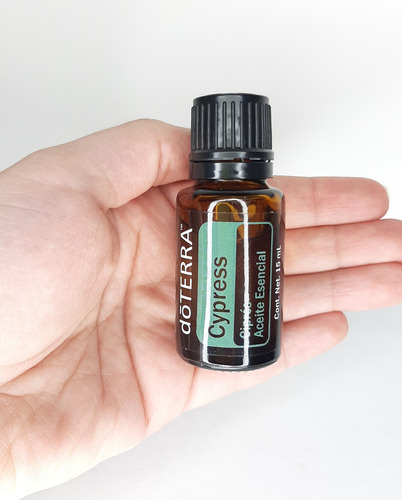 Aceite Esencial Ciprés Doterra Cypress Frasco 15 Ml Energía