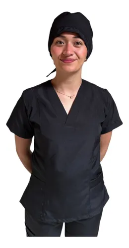 Uniforme Antifluido Scrub Médico Mujer + Obsequios Lavables