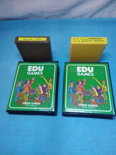 Imagen 1 de 3 de 2 Juegos Edu- Atari