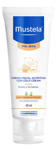 Crema Mustela Nutritiva Piel Seca Con Cold Cream 40 Ml