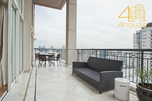 Imagem 2 de 14 de Vila Nova Conceição - Lindo Apto Duplex 629m² 06 Suítes 07 Vagas Na Rua Marcos Lopes Para Venda. - Ad0044