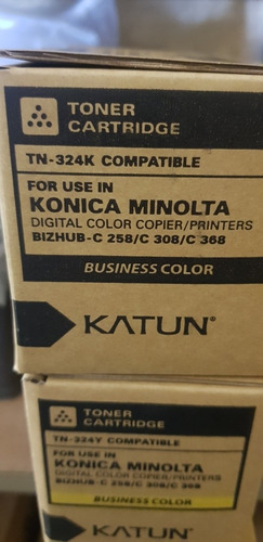 Toner Konica C258 C308 C368 C454 C454e C554 C554e Katun