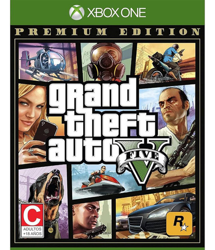 Grand Theft Auto V Premium Edition Xbox One Fisico