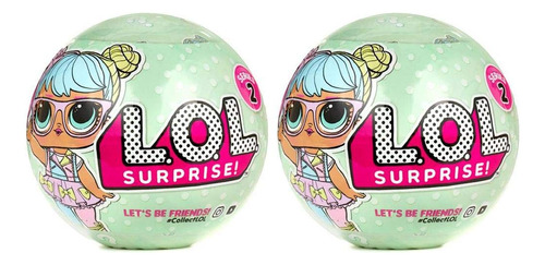 Lol Surprise Series 2 ¡seamos Amigos! Lot Of 2 Mystery Pac.